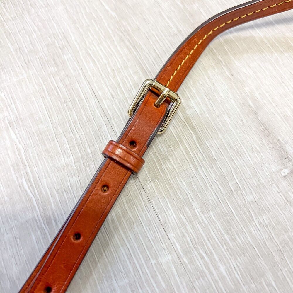 Dooney and Bourke Nylon Cross Body Bag Navy Blue with Red Lining - Picture 8 of 16